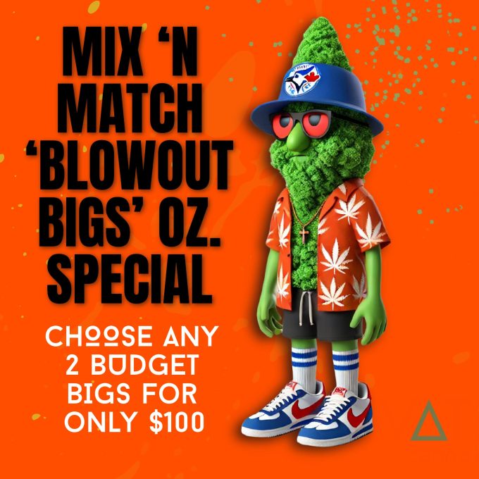 Mix ‘n Match Blowout ‘Bigs’ Oz. Special • $100