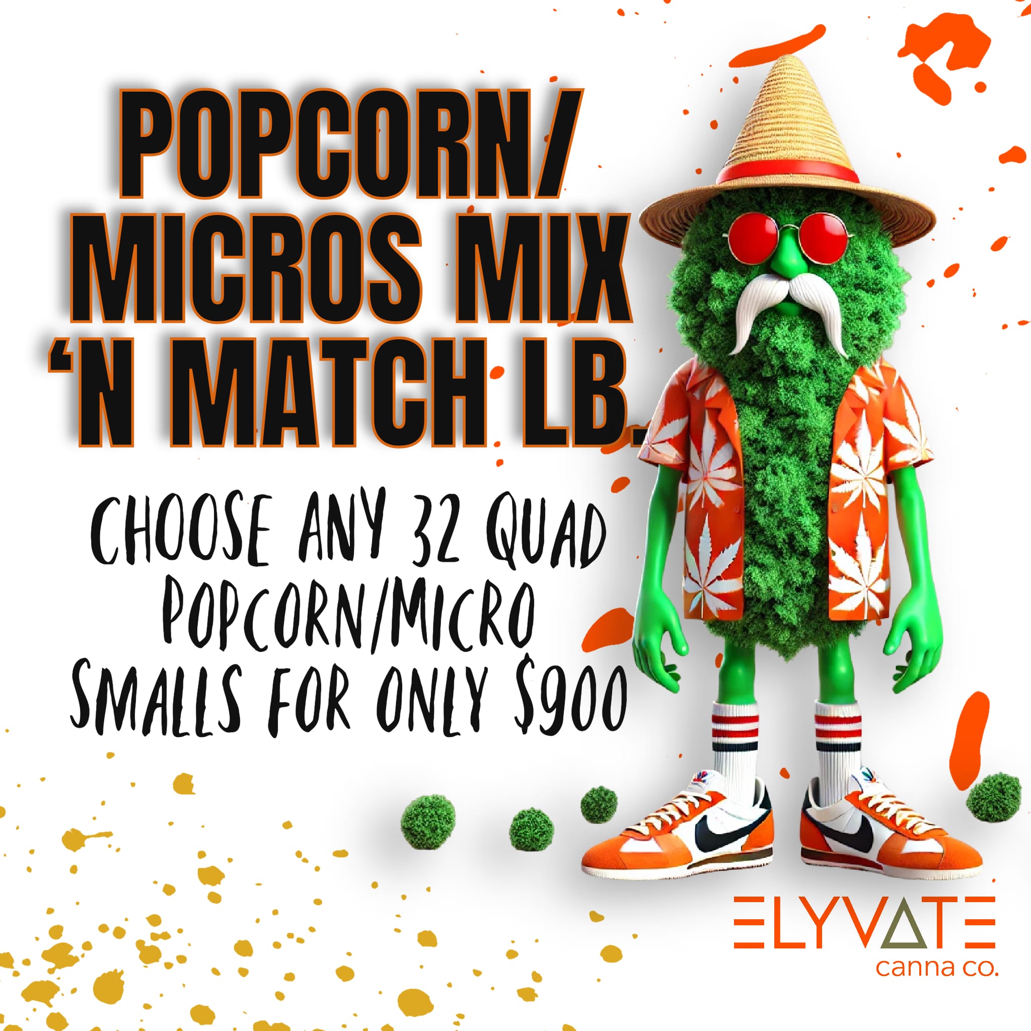 Quad 'Popcorn/Micro' Smalls • Mix & Match LB