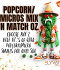 Quad 'Popcorn/Micro' Smalls • Mix & Match Oz