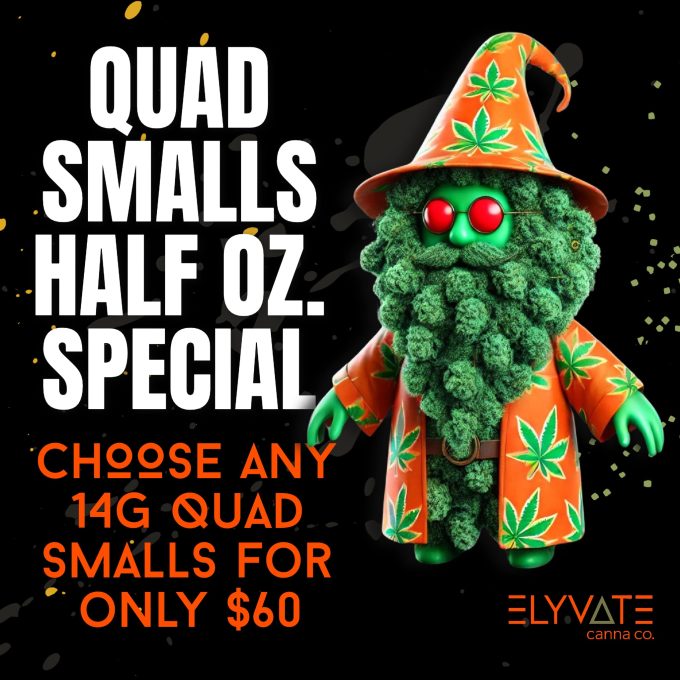 Quad Smalls • Half Oz.