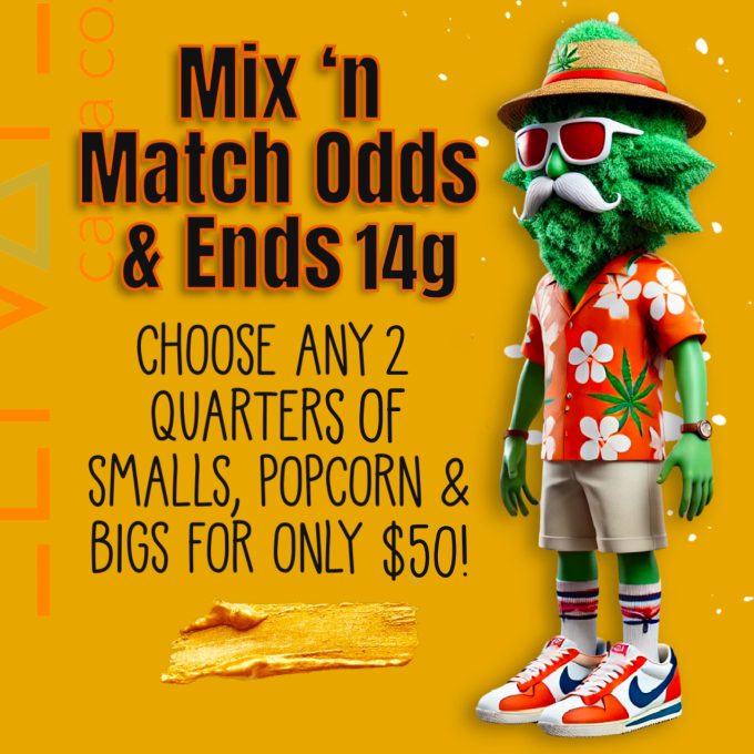 Mix n’ Match Odds & Ends Half Oz.