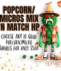 Quad 'Popcorn/Micro' Smalls • Mix & Match HP