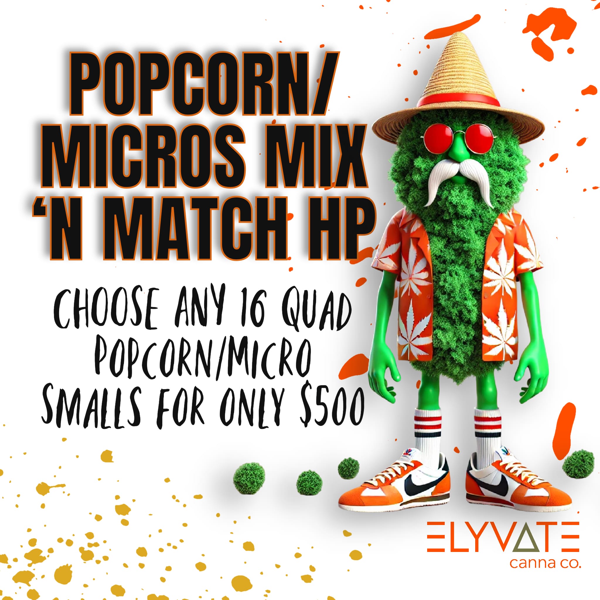 Quad 'Popcorn/Micro' Smalls • Mix & Match HP