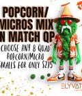 Quad 'Popcorn/Micro' Smalls • Mix & Match QP